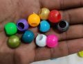 100 Gram packet Plastic Colourful Macrame Beads. 