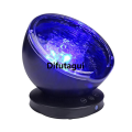 Difutagui Baby novelty projector starry sky color night VA [VAVOOM] 7 lights Portable remote control waves with mini lights night light for children. 