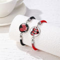 2 Pcs/Set Romantic Couple Bracelet For Women Men Luminous Sun Moon Love Heart Charm Bracelet Friendship Lover Party Jewelry Gift. 