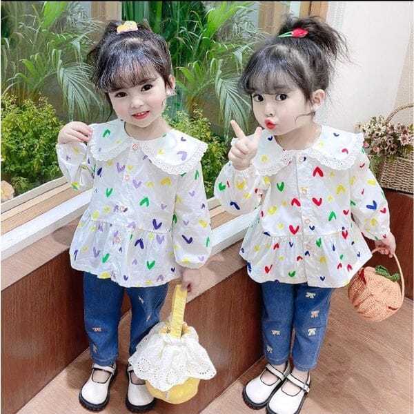 Baby Girl Long Sleeve Shirt Dress Spring Coat Kids Girl Dress Up