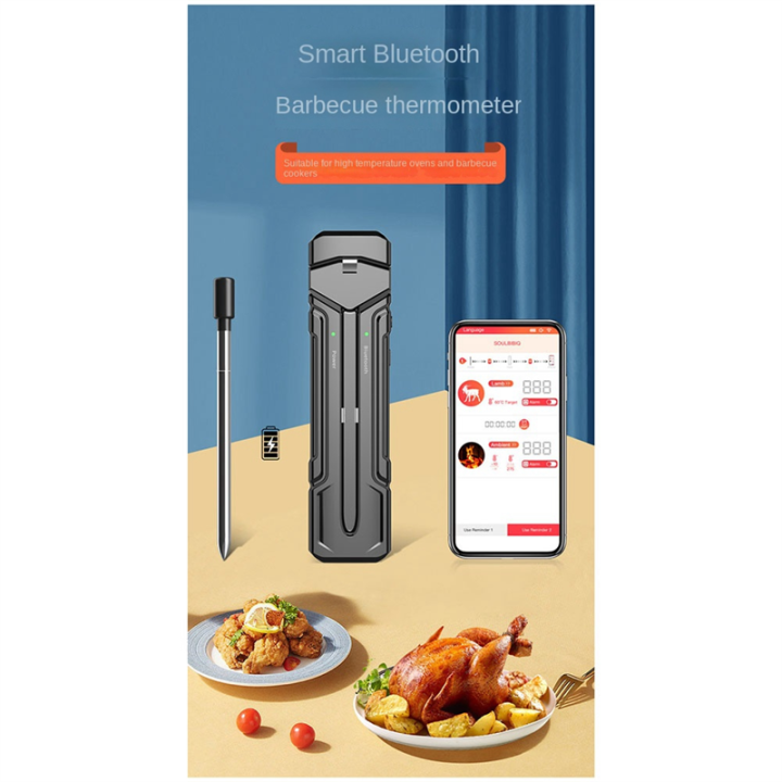 Wireless%20Meat%20Food%20Thermometer%20for%20Oven%20Grill%20Kitchen%20BBQ%20Bluetooth%20Barbecue%20Smoker%20Cooking%20-%20Image%207