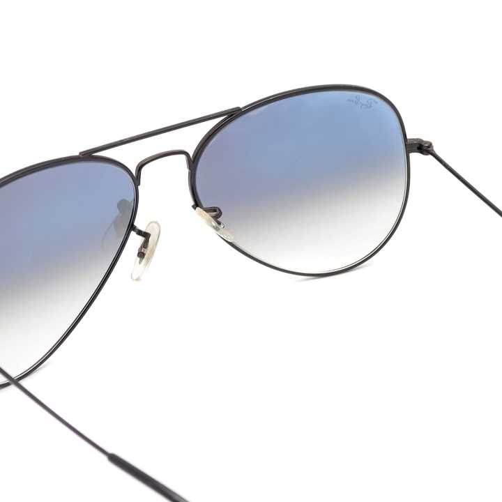 Aviator Design Metal Frame Blue Color Lens With Black Color Frame ...