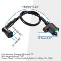 Motorcycle Ignition Coil 12V For TRX300 GY6 50CC 125CC 150CC Engine Motorcycle Dirt Bike Scooter Moped High Performance FUHENG. 