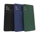 Samsung M51 Silicone Soft Cover/Case With Microfiber  Inside. 