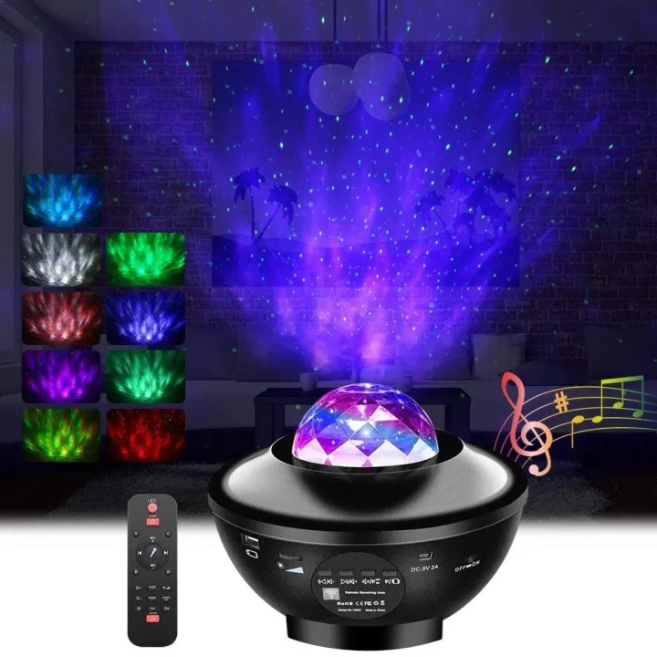 Galaxy%20Led%20Projector%20Light,%20Remote%20Control%20Lamp%20WIth%20Bluetooth%20Speaker%20-%20Image%203