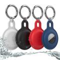 High Quality Waterproof Case for Airtag Keychain Holder with Key Ring Silicone Shockproof Anti-Scratch for Air Tag Tracker Protective case. 