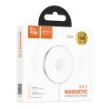 Hoco CW41 3 In 1 Magnetic Wireless Fast Charger. 