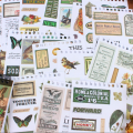 Junk Journal Supplies Vintage Stickers for Scrapbooking Stickers Book for Journaling. 