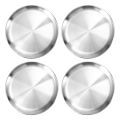 4 Pack 12 Inch Pizza Tray,Stainless Steel Pizza Oven Baking Tray,Round Pizza Baking Sheet,for Baking Roasting Serving. 