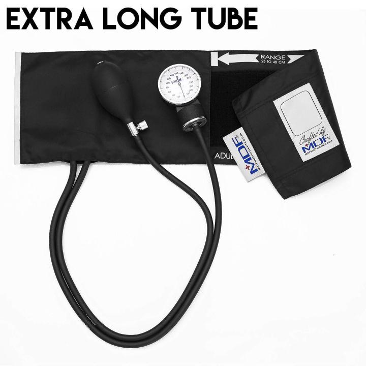 MDF%20Instruments%20MDF808M-11%20Calibra%20Aneroid%20Sphygmomanometer%20Professional%20Blood%20Pressure%20Monitor%20with%20Adult%20Sized%20Cuff%20Included%20(Black)%20-%20Image%203