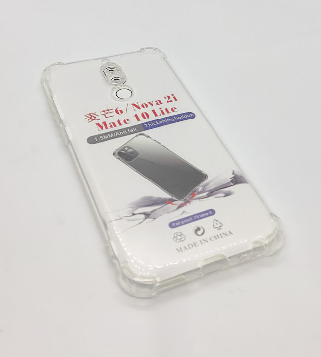 Clear%20case%20for%20Huawei%20Nova%202i%20/%20Mate%2010%20Lite%20-%20Transparent%20Soft%20Shockproof%20Airbag%20Crystal%20Phone%20Back%20Cover%20-%20Image%203