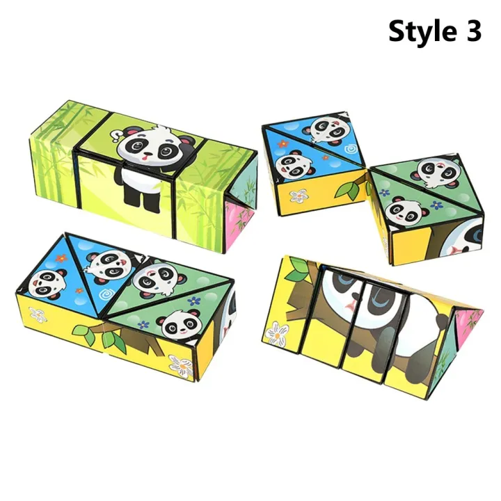 New%20Panda%20Infinite%20Magic%20Cube%20Geometric%20Folding%20Flipping%20Puzzle%20Three-Dimensional%20Small%20Toy%20Decompress%203D%20Deformation%20Shape%20Shifting%20Box%20Children's%20-%20Image%209
