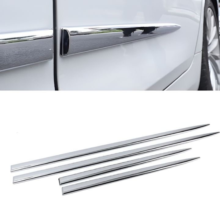 Car Chrome Side Beading Universal (4 Piece)