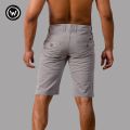 Wraon Grey Solid Premium Cotton Plain Half Pant For Men - Fashion | Half Pants For Men | Men's Wear | Cotton Pants |. 