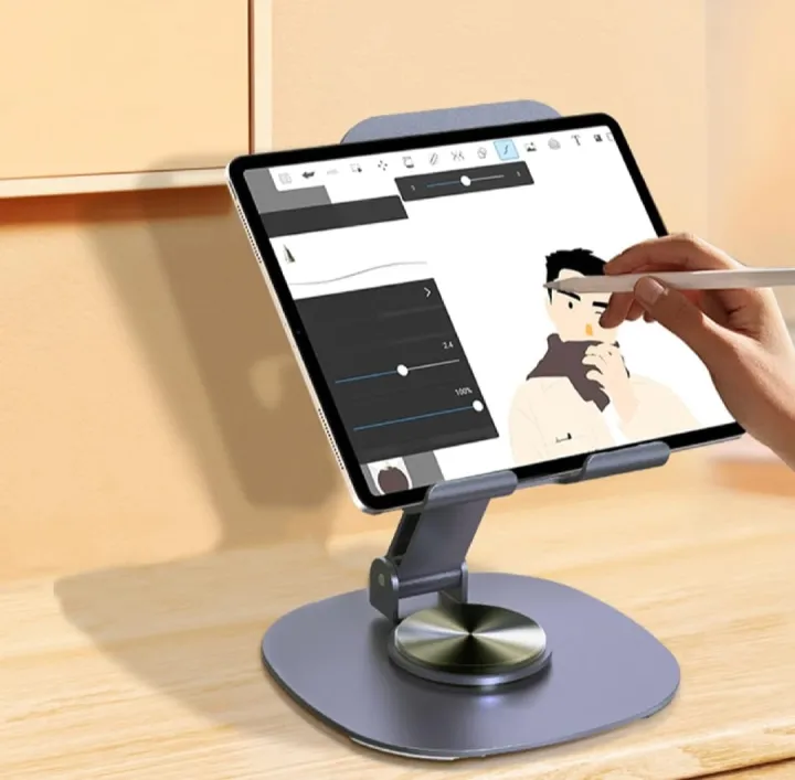 Mobile%20Phone%20stand%20for%20Desk/Bed,360%20Degree%20Rotating,adjustable%20Foldable%20Cell%20Phone%20Holder,Aluminum%20Office%20Desk%20Accessories%20All%20Phones%20-%20Image%208