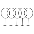 5Pcs Wall Ball Holders Wall Basketball Shelf Football Display Stands Basketball Storage Racks Soccer Wall Mounted Shelf Easy Install. 