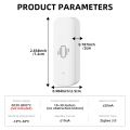 ARELENE Tuya Smart Vibration Sensor ZigBee Tuya Sensor Monitor App Control Security Protection Zigbee Sensor Motion Shock Alarm. 