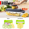 Sutuiying Original Special Offer 14/16 in 1 Multifunctional Vegetable Chopper Onion Chopper Handle Food Grate Food Chopper Kitchen Vegetable Slicer Dicer Cut. 