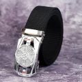 Spin Buckle Cotton Belt for Men. 
