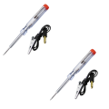 NAMUNY 2X 6V 12V 24V DC Probe Light System Test Probe Lamp Auto Car Light Circuit Tester Lamp Voltage Test Pen Detector. 