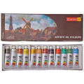 Camel Artist's Oil Color Set - 20ml Tubes, 12 Shades By Mitrata. 