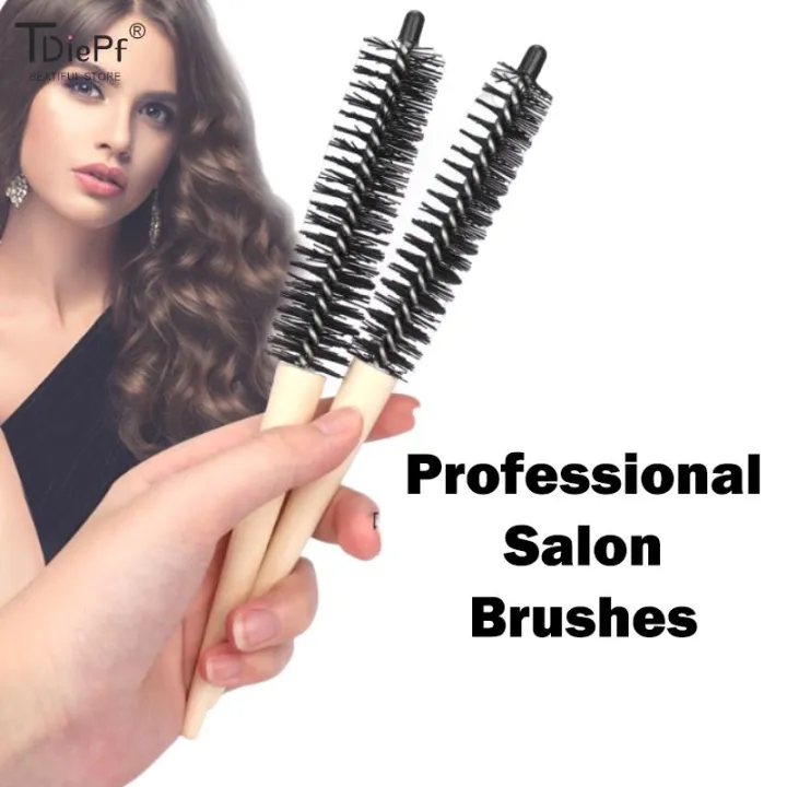 Wenefang%20Fashion%20Small%20Round%20Hair%20Brush%20Pro%20Salon%20Teasing%20Back%20Hair%20Brushes%20Wood%20Slimline%20Comb%20Hair%20Brush%20Extension%20Hairdressing%20Styling%20DIY%20Tool%20-%20Image%203