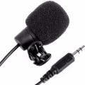 3.5mm Hands Free Computer Clip on Mini Lapel Microphone. 