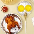 Air Fryer Special Tin Foil Thickened,Square Aluminum Foil Paper S. 