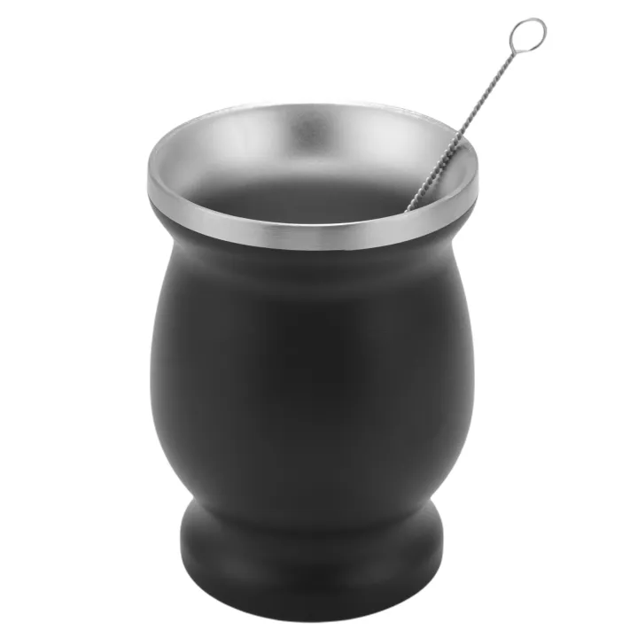 Yerba%20Mate%20Gourd%20Set%20Double-Wall%20Stainless%20Tea%20Cup%20and%20Bombilla%208%20Ounces%20Bombillas%20Yerba%20Mate%20Straw%20-%20Black%20-%20Image%205
