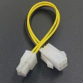 【Hengli jewelry story】Extension Cable Computer Male To Female For Desktop Pin Metal Durable Data CPU Power Supply Connetor Stable. 