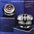 Wenefang NARIO Malaysia Gyro Ball LED Wrist Ball Gym Training Ball Exercise Tool Sport Arm Muscle Strength Force Fitness Trainer Gym Ball腕. 