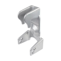 TL-50 Coupler Gooseneck Trailer Lock for Heavy Trailers Livestock Haulers Silver. 