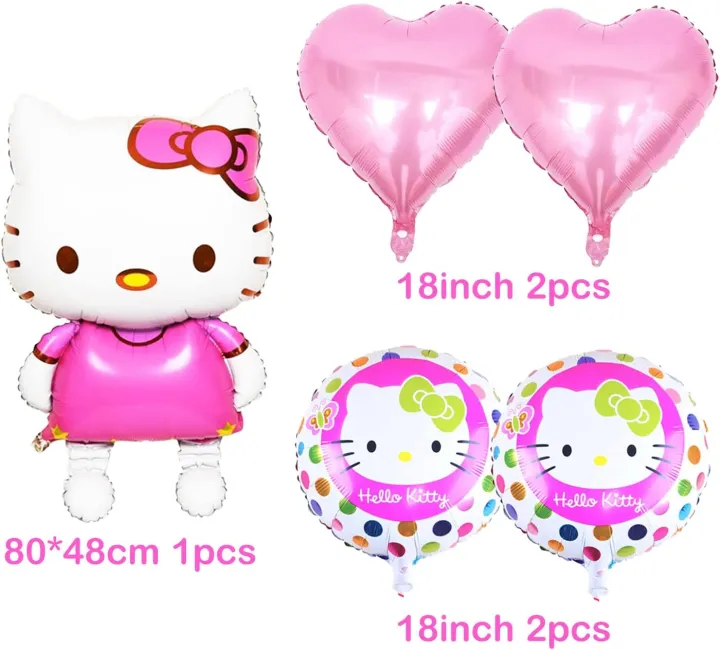 5%20Pcs%20Hello%20Kitty%20Theme%20Foil%20Balloon%20Party%20Decoration%20Set%20-%20Image%207