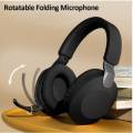 Wireless Headphones Over the Ear, HiFi Deep Bass Wireless Headset, Soft Protein Leather Earmuffs, V5.3 Bluetooth with Microphone. 