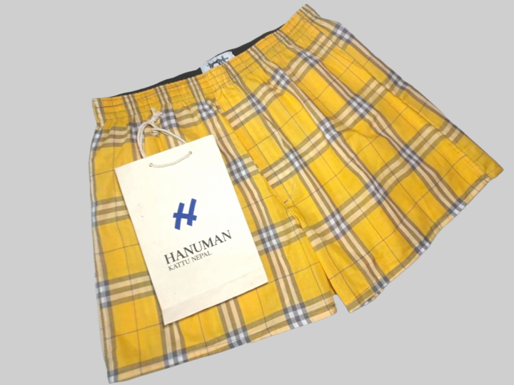 Men'S 100% Cotton Boxer Shorts By Hanuman Kattu ( 1 Piece ) - Multicolor | Fashion | Innerwear | Boxers For Men