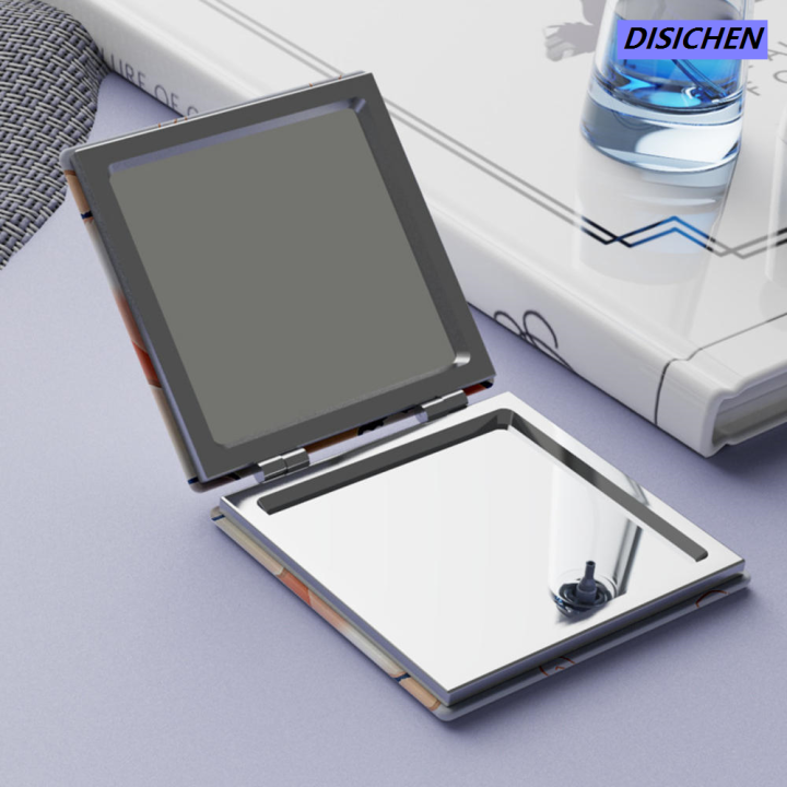 DISICHEN%20%E3%80%90Customizable%E3%80%91%20Square%20Cute%20pattern%20Trendy%20Lightweight%20Mini%20size%20Mini%20folding%20makeup%20High-definition%20Double-sided%20for%20Traveling%20Makeup%20on%20the%20go%20Daily%20-ups%20Teenagers%20Gift%20idea%20-%20Image%207