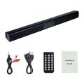 (GGBR) 20W TV Sound Bar Wired and Wireless Bluetooth Speaker Home Surround SoundBar for PC Theater TV Speaker Loudspeaker. 
