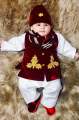 Kids Zone - Baby Boy Rice Feeding Pasni Ceremony Dress. 