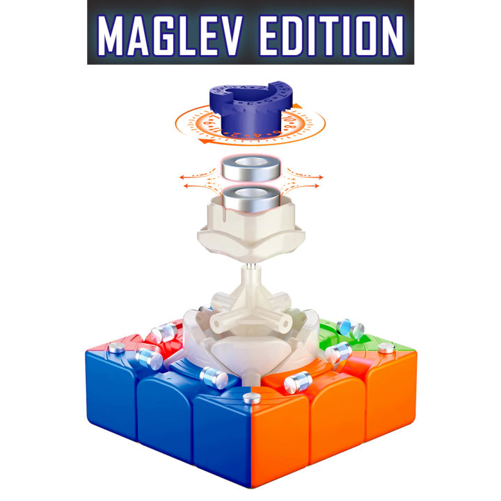 QiYi%20M%20Pro%203X3%20Stickerless%20Maglev%20Edition%20The%20Genuine%20Cube%20Speedcube%20-%20Image%204