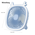 Wenefang Desk Fan Desktop Mini Cooling 3 Speed Quiet Small Table Fan for Home Office. 