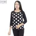 Attire Nepal Big Polka Dots Printed Top For Women (QT-52). 