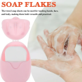 50Pcs Portable Disposable Cartoon Paper Soaps. 