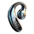 New Wireless Bluetooth Earphones F80 Ear-hook Non-in-Ear Business Air Conduction Single Ear with Digital Display Cross-border Wholesale. 