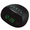 Consumer Electronics Clock Controlled AM FM Dual Channel LED Radio Alarm Clock Plug in Clock Radio Dual Alarm Clock. 