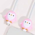 1 Pc Penguin Cable Protector For Data Cable, Laptop Cables And Many Other Cables. 