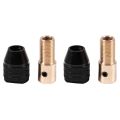 NAMUNY 2X Mini 0.3-3.5mm Small For Mini Electronic Drill Chuck Bit Tool Set Universal New. 