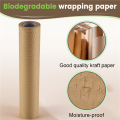 1 Roll Recycled Packing Paper 12Inch x 33FT Eco Honeycomb Paper for Moving Packaging Wrap Recyclable Cushion Material. 