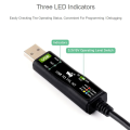 Industrial USB to TTL (C) 6pin Serial Module Cable FT232RNL for 5 Serial Port Debugging Module, Fine Workmanship. 