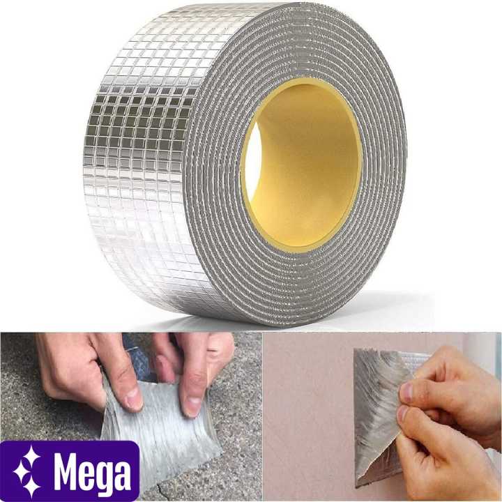 Multifunction%20Waterproof%20Aluminum%20Foil%20Butyl%20Sealant%20Tape%20-%205M%20%20Leakage%20Repair%20Waterproof%20Tape%20-%205M%20Roll%20-%20Image%203