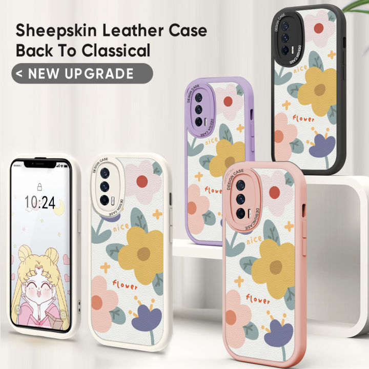 FELMYST%20for%20Redmi%20Note%2010%20Pro%20Note%2010%20Pro%20Max%20Back%20Cover%20PU%20Leather%20Beautiful%20Flowers%20Print%20Soft%20Silicone%20Edge%20Phone%20Case%20-%20Image%204